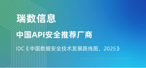 瑞數信息獲評API安全推薦廠商，入選IDC中國數據安全技術發展路線圖，展望2025信息技術咨詢服務新篇章